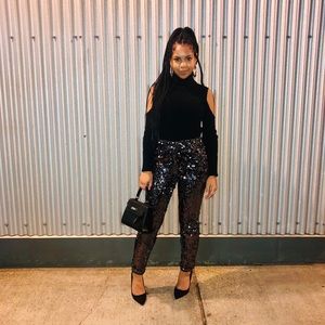 Sequin Pants